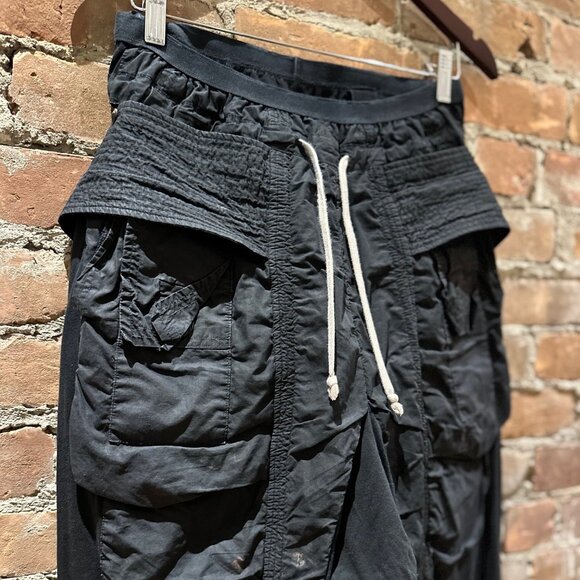 Rick Owens DRKSHDW Drop-Crotch Creatch Cargo lightweight Pants  (S/S 2009) - Picture 4 of 11